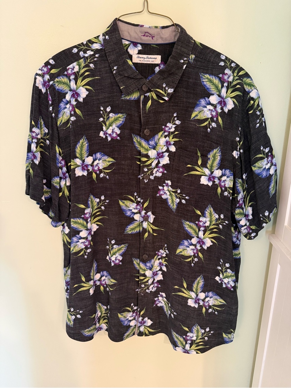 Tommy Bahama Camp Collar Short-Sleeve Shirt XXL